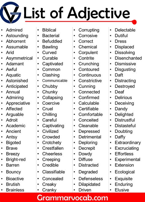 lacking adjective .
